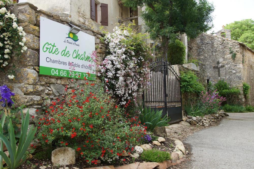 Studio-Gite Chauvet III Le Prieure D'Orniols Goudargues Bagian luar foto